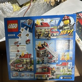 LEGO City Fire Emergency 60003 300pcs Ages 5-12 Firefighter Modular Build