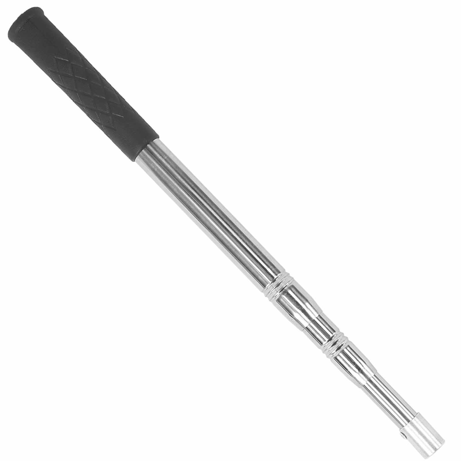 3 Sections Telescopic Fishing Net Pole Handle Stainless Thicken Fishing Landing