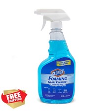 Clorox Foaming Glass Cleaner Streak Free Trigger 23 Ounce