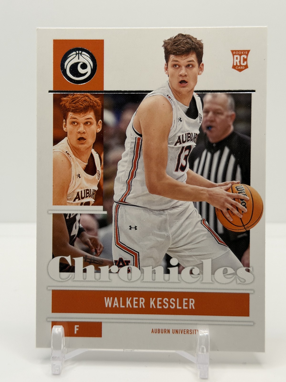 2022 Panini Chronicles Draft Picks #23 Walker Kessler Pink Auburn Tigers