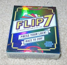 Flip 7 Card Game Luck Strategy Family Eric Olson New - Other
