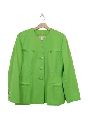 ESCADA Woll-Blazer Damen Blazer Gr. DE 40 grün Casual-Look