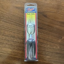 Mepps Musky Killer Spinner 3/4 oz S-BW Heavy ...