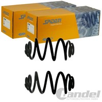 2X Spidan Fahrwerksfedern Hinten Passend FÜR Chevrolet Cruze Opel Astra Manta