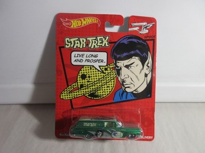 Hot Wheels Star Trek 1959 Chevy Delivery Spock | eBay