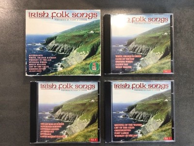 3 CD's  ''Irish Folk Songs - performed by Paddy O' Connor'', sehr guter Zustand