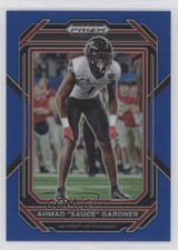 2023 Panini Prizm Draft Picks Blue 59/199 Ahmad Gardner Sauce #3 pe8