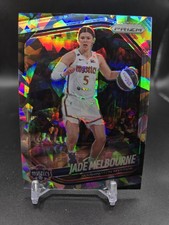 2025 Panini Prizm WNBA Cracked Ice Prizm #128 Jade Melbourne Washington Mystics