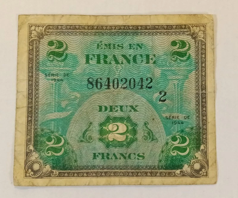 1944 Year Banknote French Paper Money for sale | eBay