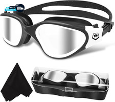 Polarized Swimming Goggles Swim Pool Goggles anti Fog anti UV No Leakage Clear