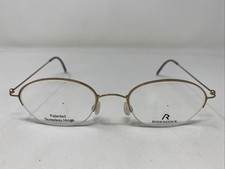 Rodenstock Malta R4321 C 48-19-140 Rose Gold Half Rim Eyeglasses Frame ZG23