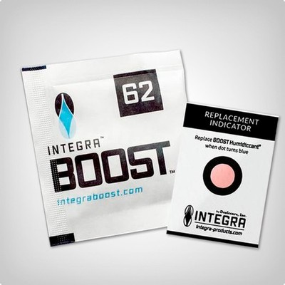 Integra Boost 62% 8g Cure-Pack - 2-Wege Befeuchter für Kräuter Curing salzfrei