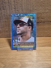 2025 Topps Heritage Dylan Carlson Baltimore Orioles #618 Blue Sparkle