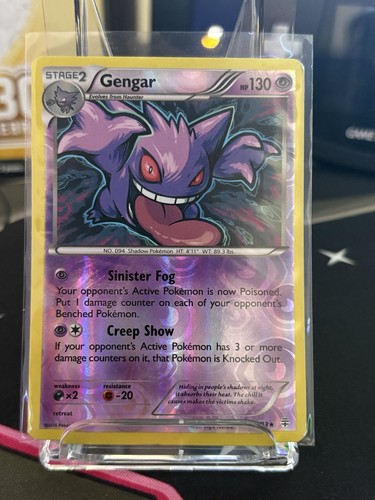 MP Gengar Generations Reverse Holofoil 35/83 Pokemon Card