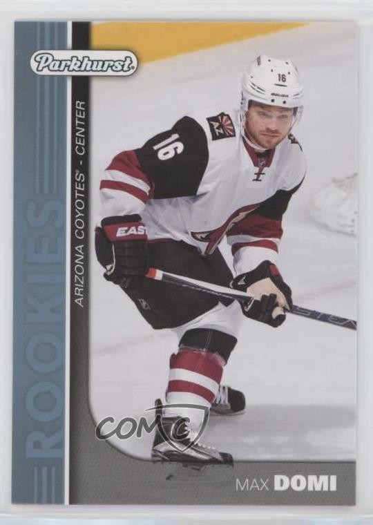 2015-16 Upper Deck Parkhurst Rookies Blue Max Domi #PR-6 RC 1o3