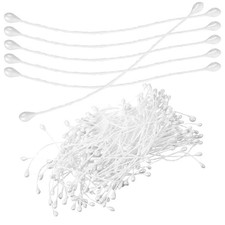 170 Pcs Stamens Flower Making for Paper Flowers Artificial White