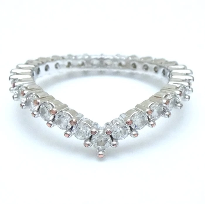 Anello SWAROVSKI cristallo placcato argento misura trasparente 5,5 /292622 - Immagine 3 di 4