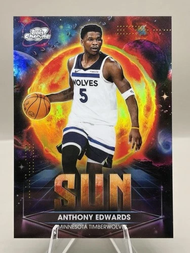 2025 Topps Cosmic Chrome Anthony Edwards Sun (RAW)