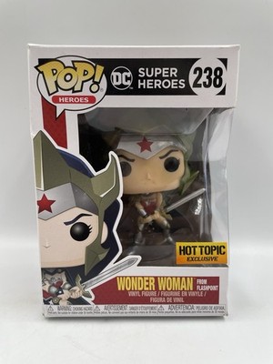 FUNKO Pop Vinyl WONDER WOMAN from FLASHPOINT Figure C9+ VAULTED