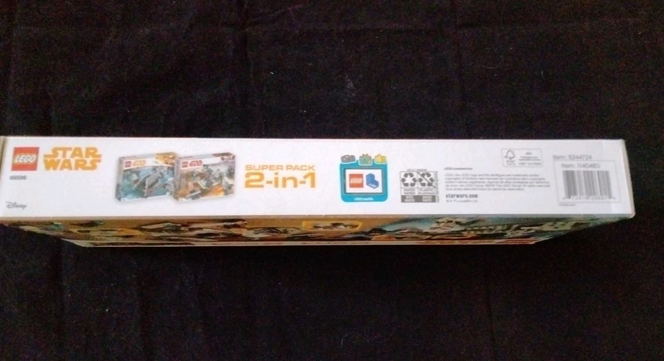 LEGO Star Wars: Star Wars 2en 1 Super Ensemble Superpak 66596. Nueva caja sellada Foto 4 de 4