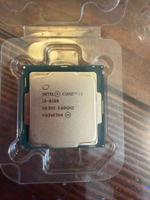 Intel SR3N5 i3-8100 3.6GHz 6MB Cache Quad Core Processor SR3N5