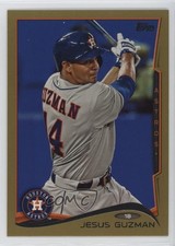 2014 Topps Update Gold /2014 Jesus Guzman #US-44 ac9