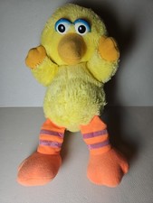 SESAME STREET HASBRO SOFTIES BIG BIRD PLUSH STUFFED ANIMAL 12" TALL