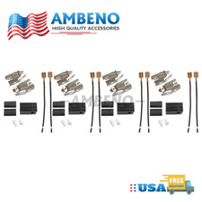 4 Pack 330031 Range Burner Receptacle Kit for Whirlpool Kenmore Range Stove