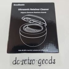 Retainer Cleaner Machine Dentures Mouth Guards Retainer EcoBasic Ultrasonic New