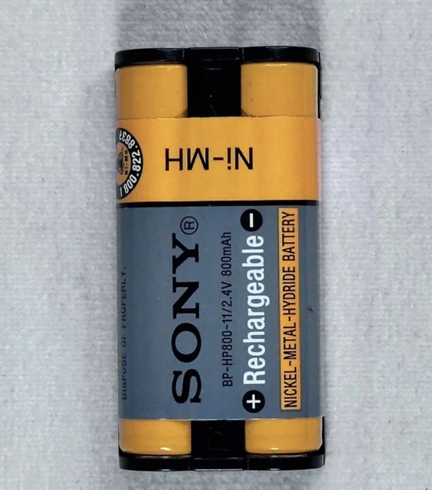 Batería Recargable Original Sony BP-HP800-11/2.4V 800mAh para WH-RF400 MDR-RF995 Foto 2 de 4