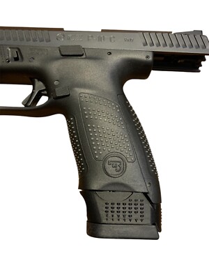 CZ P10C Textured Mag Sleeve Adapter for P10F Mags   Sleeve Only