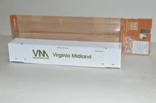 HO scale Jacksonville Terminal Co 53' shipping container Virginia Midland
