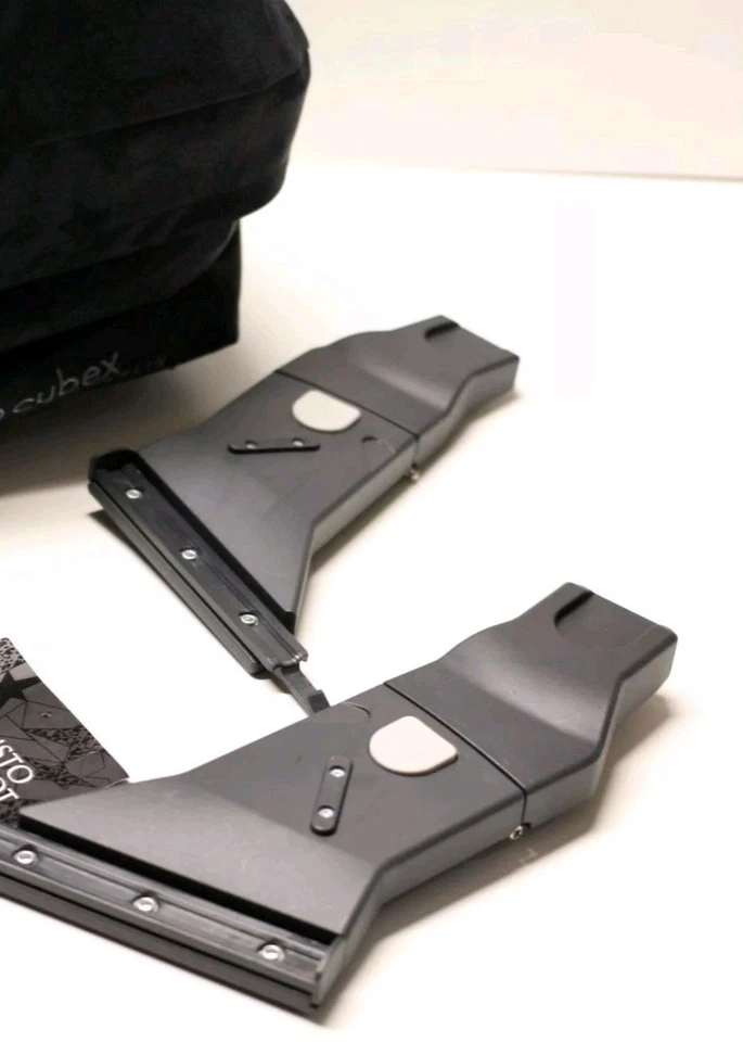 Babywanne Carrycot für Cybex Callisto Buggy * Lala Berlin * Sterne * Denim Stars - Bild 3 von 4