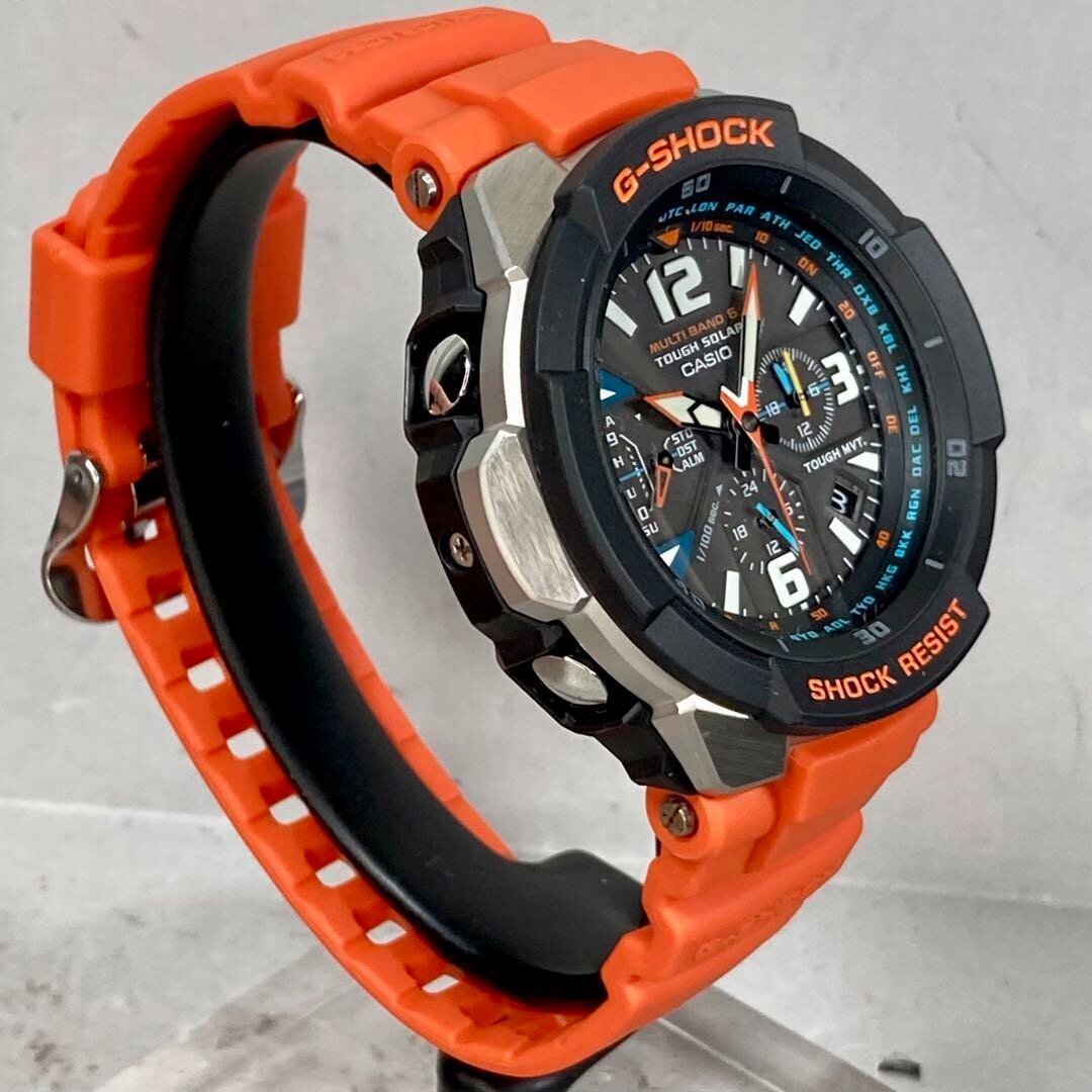 美品 G-SHOCK GW-3000M-4AJF スカイコックピット CASIO Amazon.co.jp: [カシオ] CASIO メンズ 腕時計【G-SHOCK】スカイ