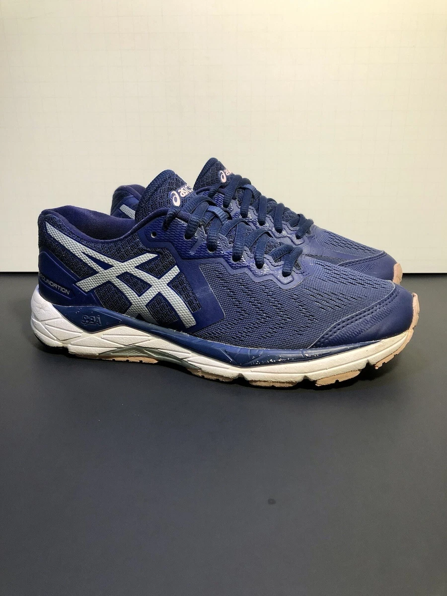 Asics Foundation 13 Navy Blue Running Shoes / 6.5 | eBay