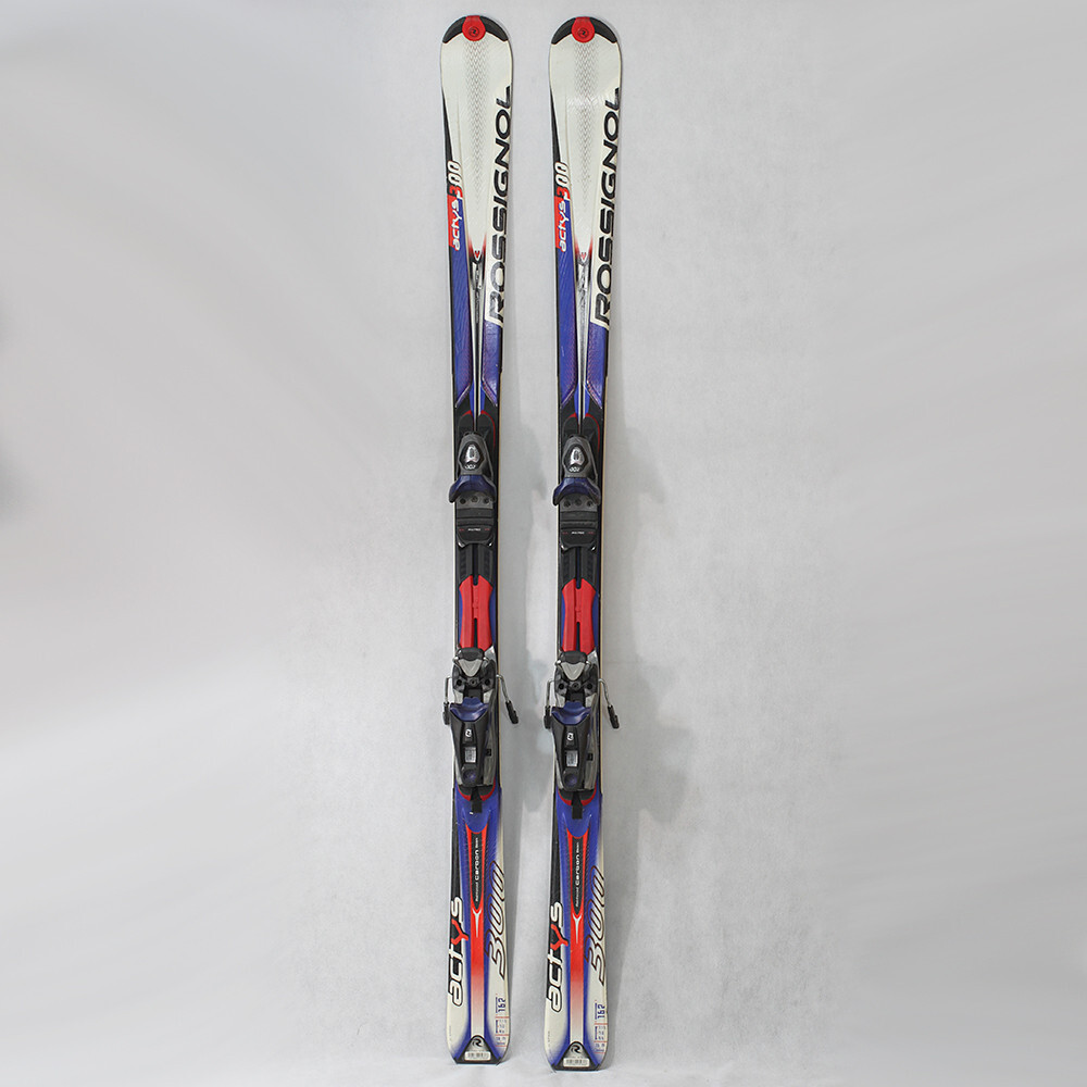 ✓ ROSSIGNOL ACTYS 300 Downhill Skis IPS Carbon 162cm 16m + AXIUM