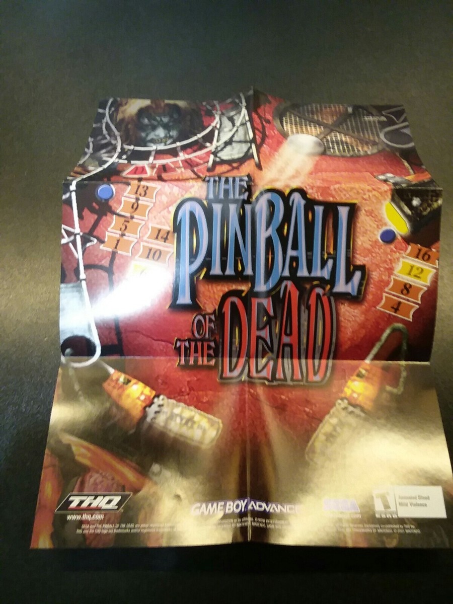 Pinball of the Dead (Nintendo Game Boy Advance, 2002) for sale
