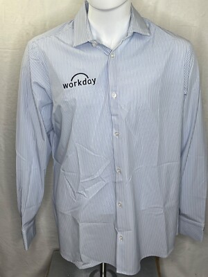Mizzen + Main Shirt Men XL Blue Label Leeward Standard Fit NEW Mickelson