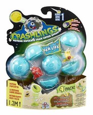 Image of Crashlings 4 Pack - Series 1 Sea Life Crashlings 4 Figures and 4 Meteors (z47)