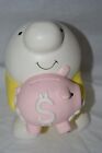 Vintage 1981 Ziggy Piggy Bank Wilson Universal Press Syndicate Earthenware Guc