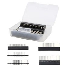 40 Pin Stacking Female Header Kit for Raspberry Pi GPIO Extensions – 2x20 Pack