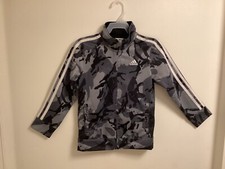 Adidas Youth Track Suit 2 Piece Kids Jacket w/zipper  Jogger Pants  Pre Owned 