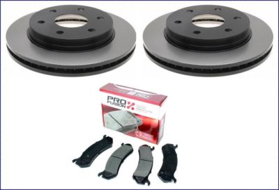 Set Bremsscheiben + Bremsklötze Vorne Chevrolet Express 1500 / 2500 2003 - 2008!