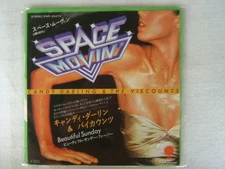 CANDY DARLING & THE VISCOUNTS SPACE MOVIN / 7" 45RPM COSMIC DISC BOOGIE