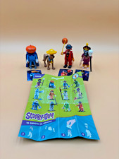 Lot of 4 Playmobil Scooby-Doo Series 1 Ghosts Villians ScoobyDoo Action Figures