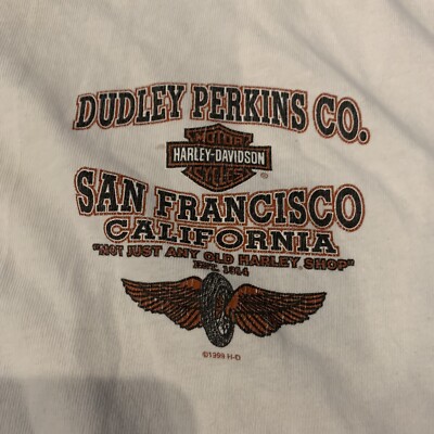Vtg Harley Davidson Dudley Perkins Co San Francisco Chapter