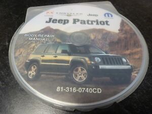 2007 2008 2009 2010 2011 Jeep Patriot SUV Shop Service BODY Repair