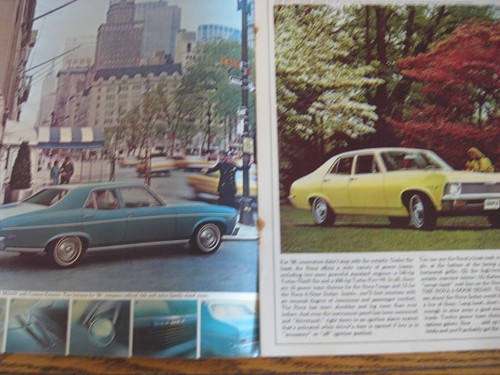 1968 Chevy II Chevrolet Nova Brochure Coupe Sedan SS 68 GM - Picture 2 of 2