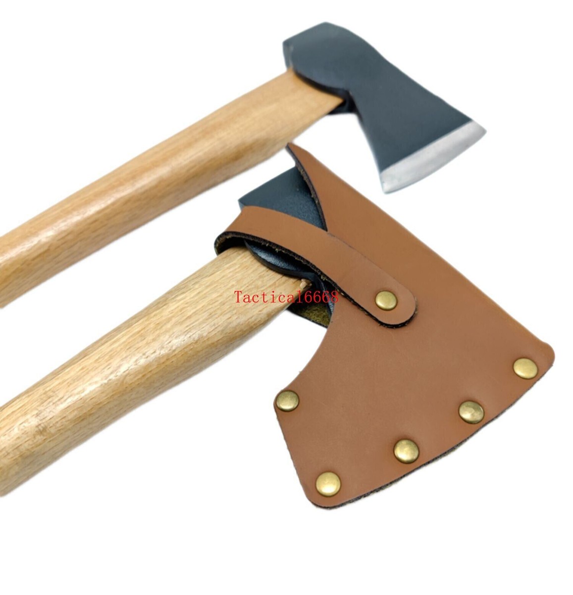 Fourreau De Hache En Cuir Fait Main - Étui Pour Hache Nyman Ax Bushcraft