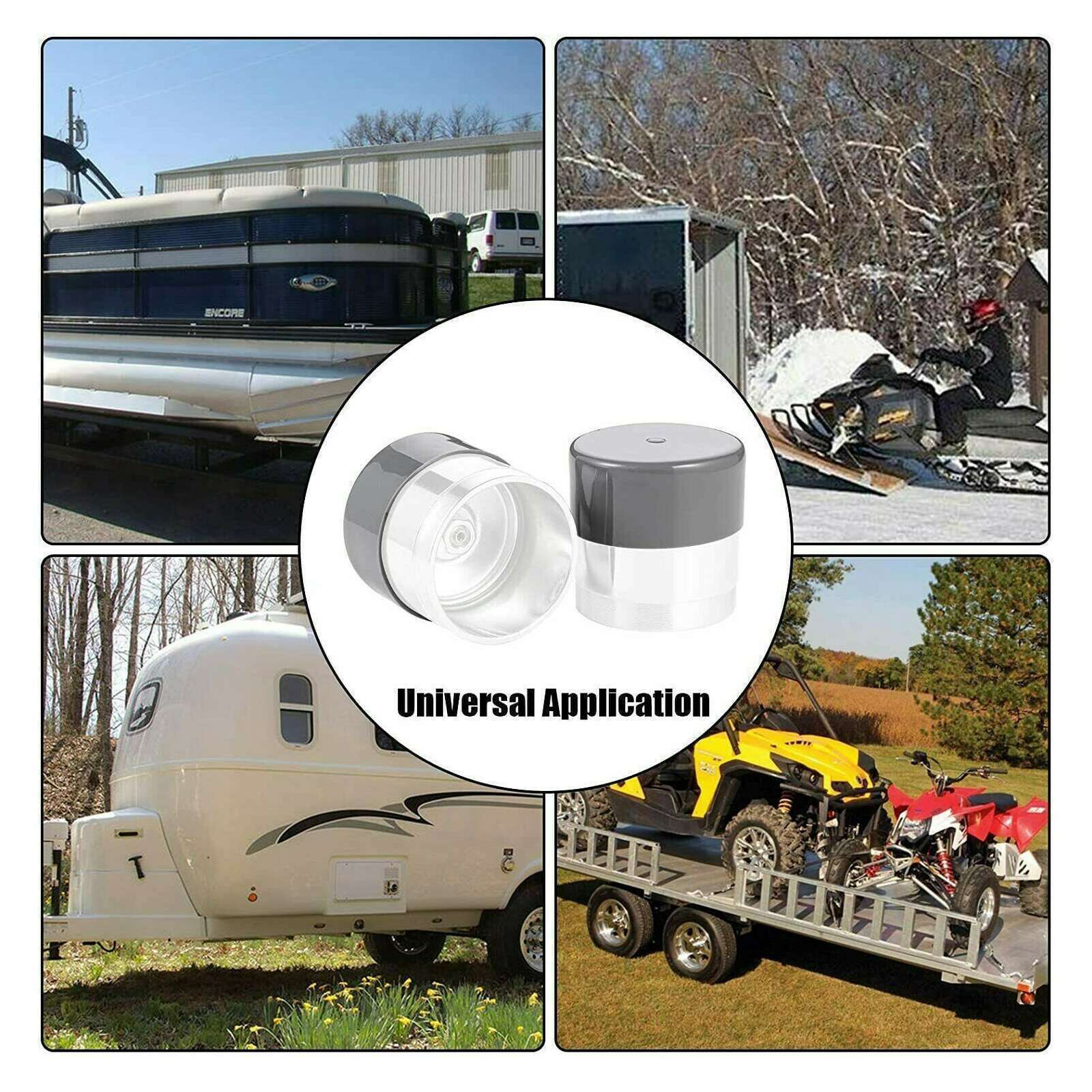 2x Bearing Protectors Grease Wheel Hub 3500 Trailer Axle 1.98 with